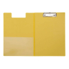 Skrivplatta med omslag A4 stående | Maul | gul