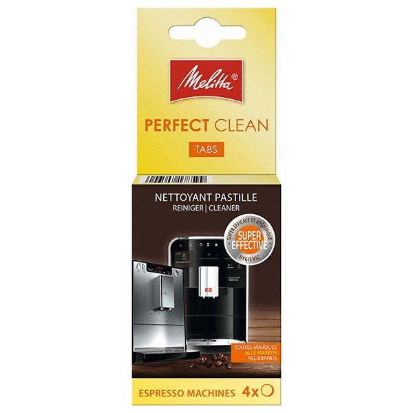 Melitta Rengöringstabletter | Melitta Perfect Clean | 1.8gr x4 E-0025 SME00006 - 1