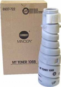 Minolta Konica Minolta 106B (8937-722) svart toner 2-pack (original) 8937-722 071980