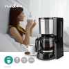 Nedis Kaffebryggare | Nedis | svart/silver | 1,5L KACM260EBK K170108125 - 2