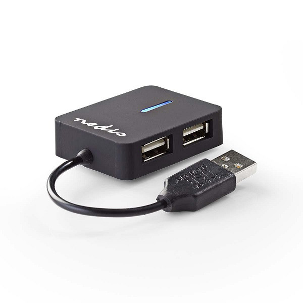 Nedis USB 2.0 hubb | 4 portar UHUBU2410BK K030200022 - 1