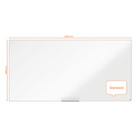 Nobo Whiteboard 240 x 120cm magnetisk emalj | Nobo Impression Pro 1915400 247412