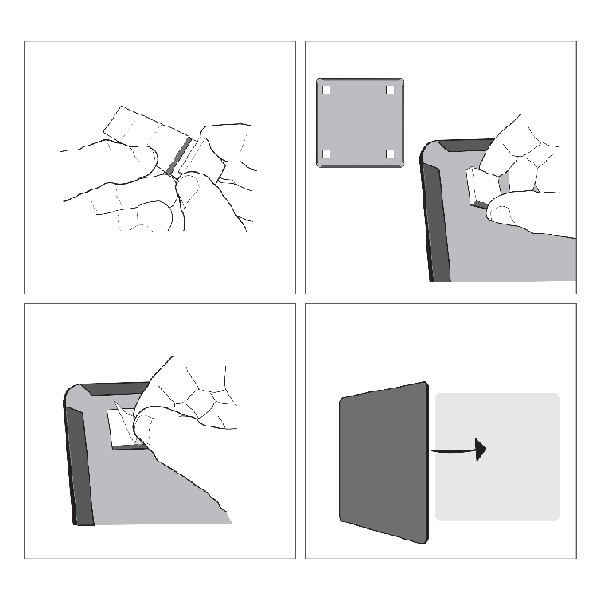 Nobo Whiteboard 58.5 x 43cm med aluminiumram | Nobo 1903777 208171 - 4