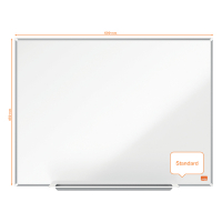 Nobo Whiteboard 60 x 45cm magnetisk emalj | Nobo Impression Pro 1915394 247406