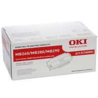 OKI 01240001 svart toner hög kapacitet (original) 01240001 036060