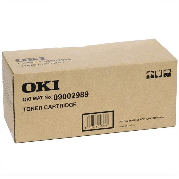 OKI 09002989 svart toner (original) 09002989 035536 - 1