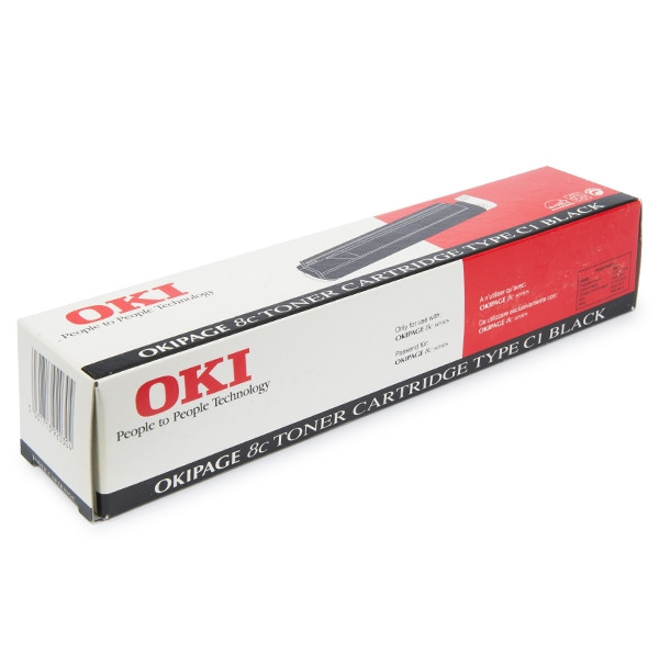 OKI 41012305 svart toner (original) 41012305 035582 - 1