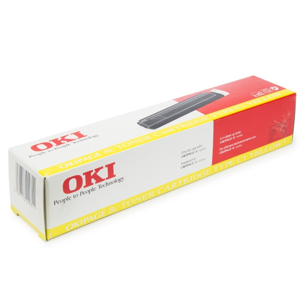 OKI 41012306 gul toner (original) 41012306 035584 - 1