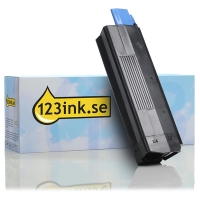 OKI 42127457 svart toner hög kapacitet (varumärket 123ink) 42127457C 035753