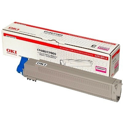 OKI 42918914 magenta toner (original) 42918914 035786 - 1