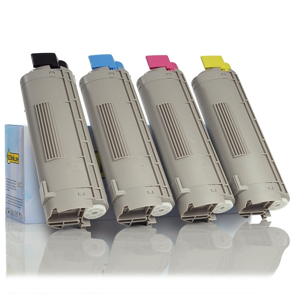 OKI 43324424/23/22/21 toner 4-pack (varumärket 123ink)  130068 - 1