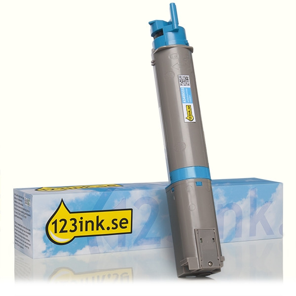 OKI 43459331 cyan toner hög kapacitet (varumärket 123ink) 43459331C 035951 - 1