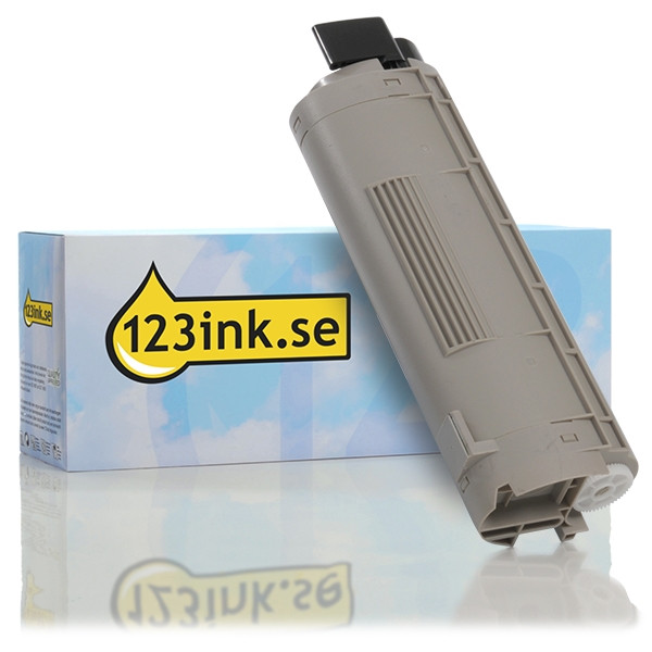 OKI 43865708 svart toner (varumärket 123ink) 43865708C 035969 - 1