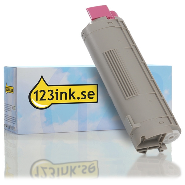 OKI 43865722 magenta toner (varumärket 123ink) 43865722C 035983 - 1