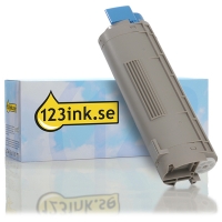 OKI 43872307 cyan toner (varumärket 123ink) 43872307C 035967