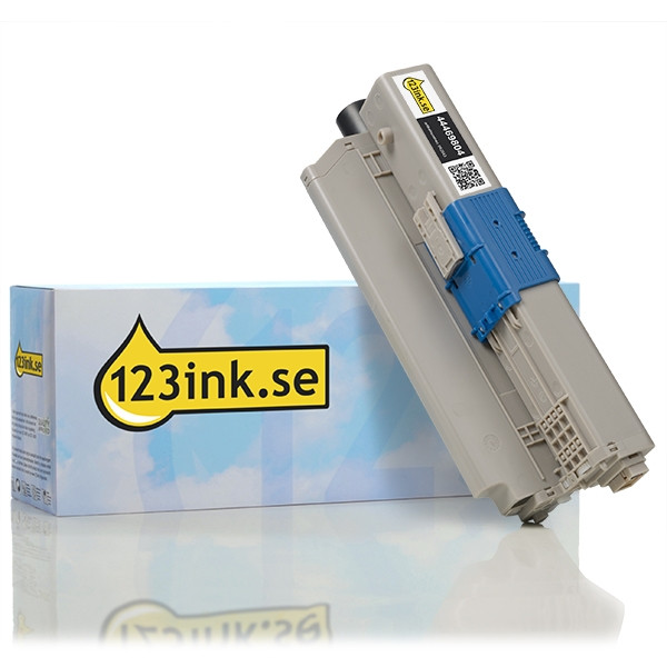 OKI 44469804 svart toner hög kapacitet (varumärket 123ink) 44469804C 042543 - 1