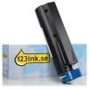 OKI 44574802 svart toner hög kapacitet (varumärket 123ink)