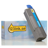 OKI 46507615 cyan toner (varumärket 123ink) 46507615C 036219