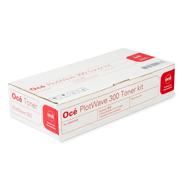 Oce Océ 1060074426 svart toner 2-pack (original) 6826B001 084510 - 1