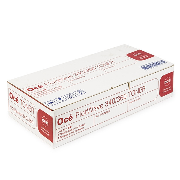 Oce Océ 1070011810 svart toner 2-pack (original) 1070011810 1070066402 6826B003AA 084644 - 1