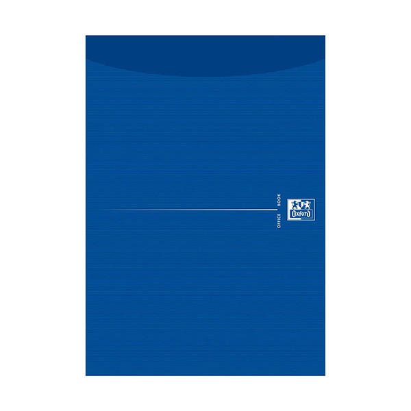 Oxford Skrivblock A4 blank | blå | 50 ark | Oxford Essentials 100050239 260280 - 1