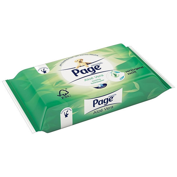 Page Våtservetter | Page Aloe Vera | 42st 35213414 SPA00034 - 1