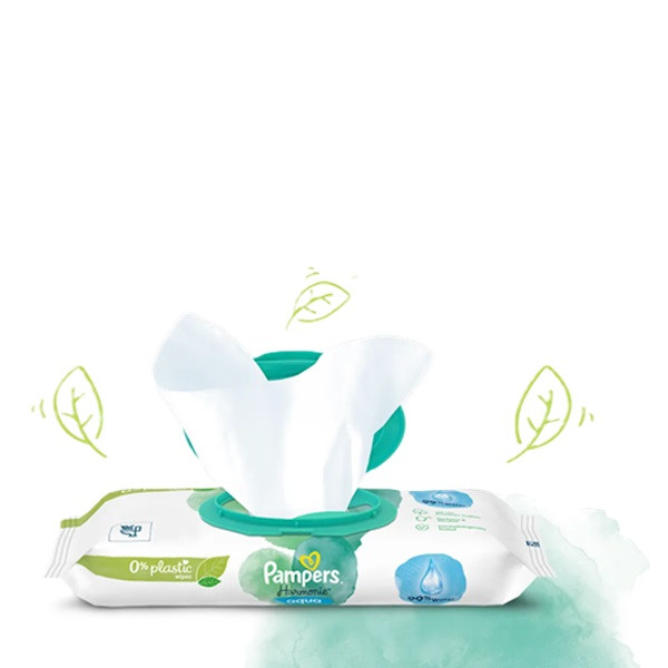 Pampers Våtservetter | Pampers Harmonie Aqua | 48st  SPA04043 - 2