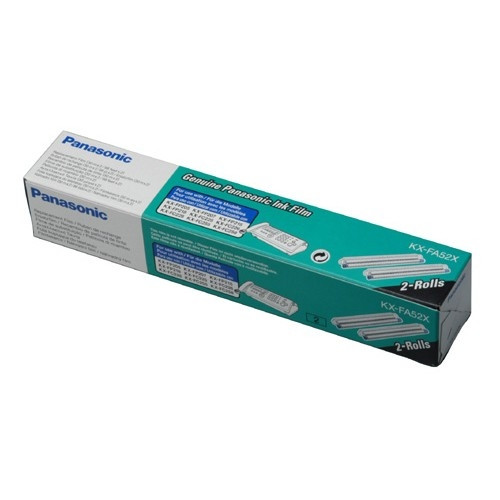 Panasonic KX-FA52X faxrulle 2-pack (original) KXFA52X 075085 - 1