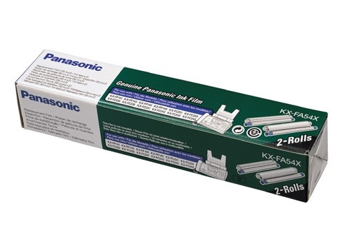 Panasonic KX-FA54X faxrulle 2-pack (original) KX-FA54X 075055 - 1