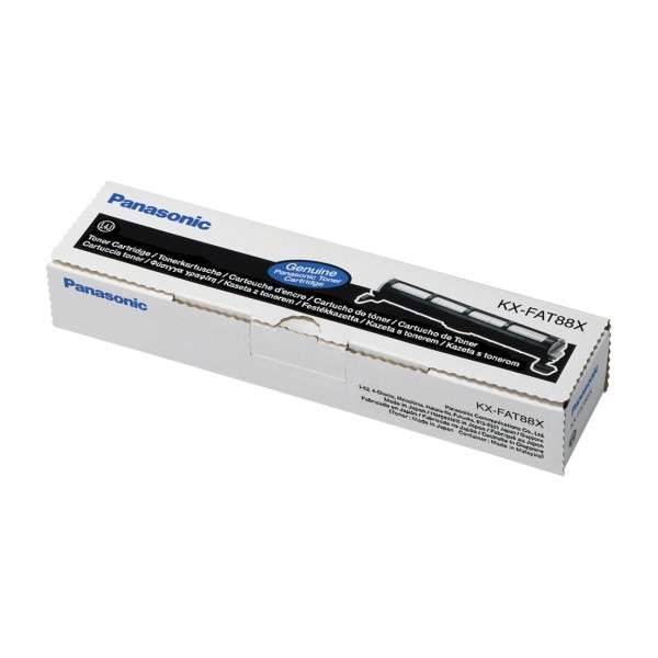 Panasonic KX-FAT88X svart toner (original) KX-FAT88X 075174 - 1