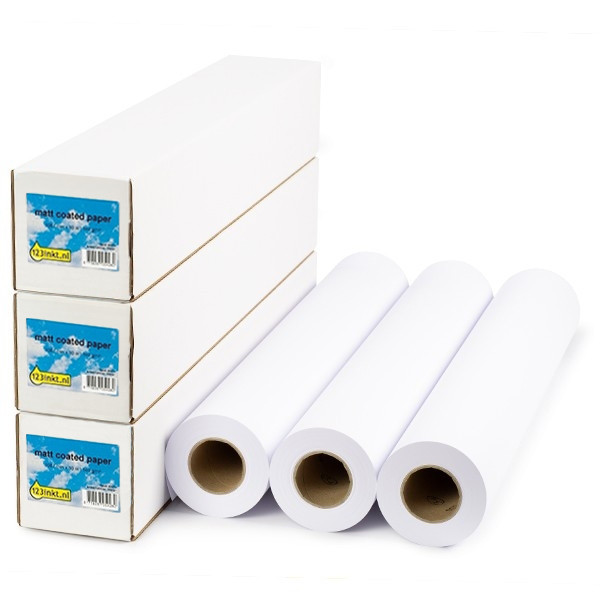 Pappersrulle 1067mm x 30m | 180g | 123ink | Matte Coated | 3 rullar  302103 - 1