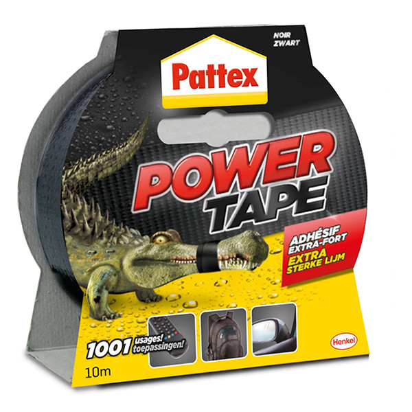 Pattex Silvertejp Power Tape | Pattex | 50mm x 10m | svart 1669219 206200 - 1