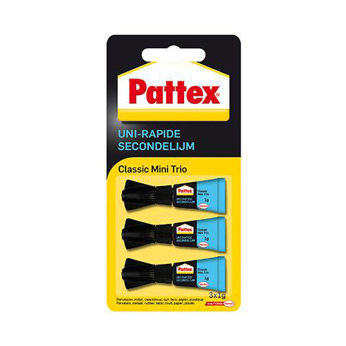 Pattex Superlim Classic | Pattex | 3x1g 2933216 206229 - 1