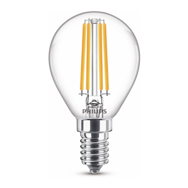 Philips LED lampa E14 | P45 | klar | 2700K | 6.5W 929002028555 LPH02398 - 1