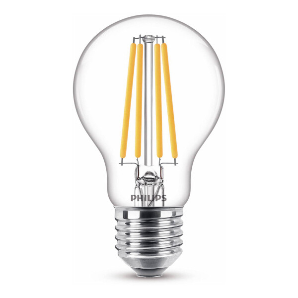 Philips LED lampa E27 | A60 | klar | 10.5W 929002026155 LPH02340 - 1