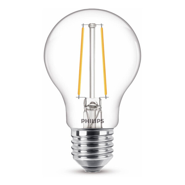 Philips LED lampa E27 | A60 | klar | 2.2W  LPH02332 - 1