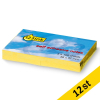 Post-it lappar 38mm x 51mm | 123ink | gul | 100 ark | 3st x12 $$