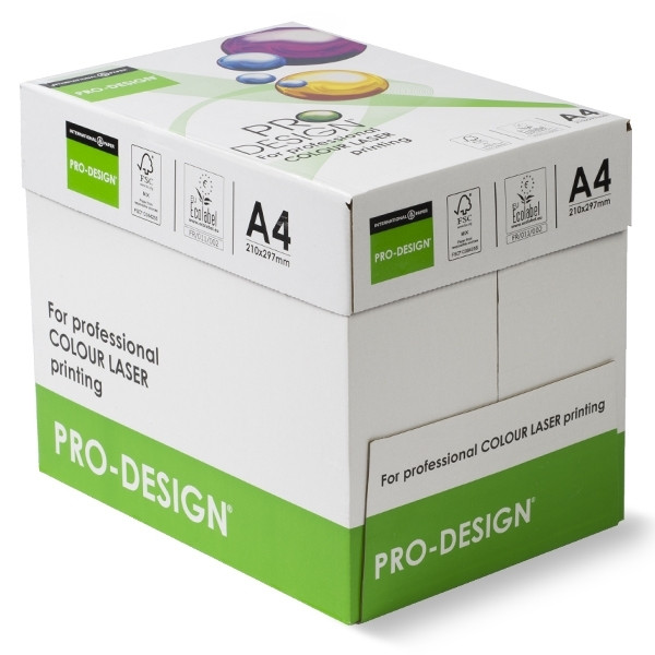 Pro-Design Kopieringspapper A4 | 100g ohålat | Pro-Design | 5x500 ark [16Kg]  069055 - 1