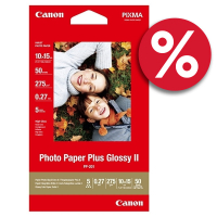 Q-Connect 10x15cm 265g Canon PP-201 fotopapper | Plus Glossy II | 50 ark $$  500500