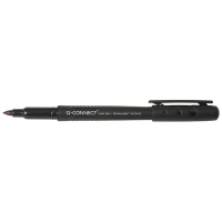 Q-Connect Overhead Pen, 1mm svart $$ KF01200 238247