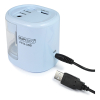 Rapesco Pennvässare elektrisk | Rapesco PS12-USB | puderblå 1447 202073 - 3