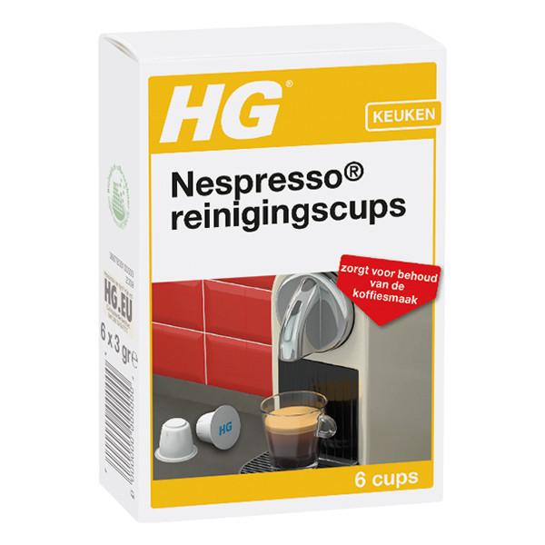 Rengöringskapslar för Nespresso maskiner | HG  SHG00262 - 1