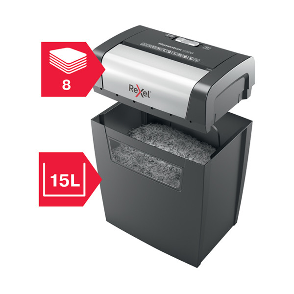 Rexel Dokumentförstörare P3 | Rexel Momentum X308 [3,5kg] 2104570EU 208213 - 3