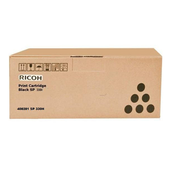 Ricoh SP 330H (408284) svart toner hög kapacitet (original) 408281 067180 - 1