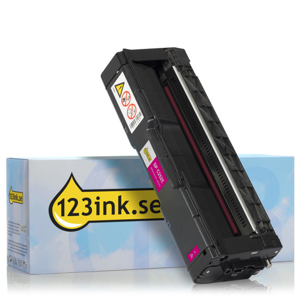 Ricoh SP C252E (407533) magenta toner (varumärket 123ink) 407533C 067019 - 1