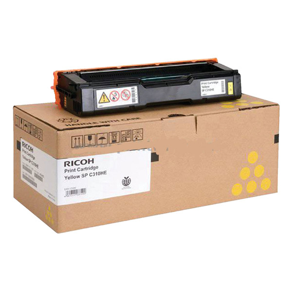 Ricoh SP C310E (406351) gul toner (original) 406351 407639 066910 - 1