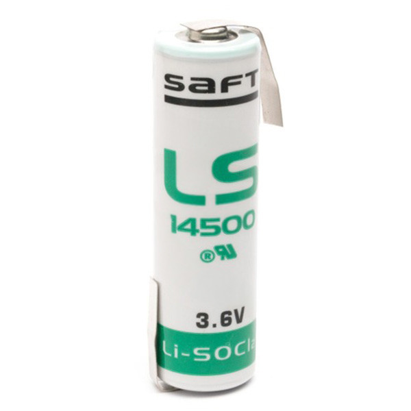 Saft LS14500 | AA batteri med Z lödfanor 14500 14505 ER14505 LS14500 SL360S ASA02051 - 1