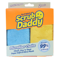 Scrub Daddy ⭐Scrub Daddy mikrofiberdukar | gul/blå | 2st SDMICRO SSC00245