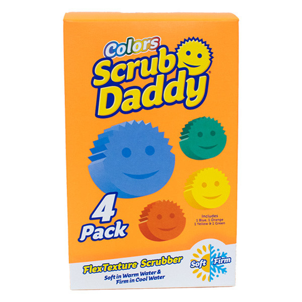 Scrub Daddy Colors svamp i fyra färger 4st  SSC01006 - 1