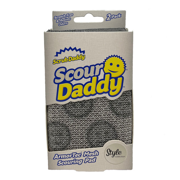 Scrub Daddy Scour Daddy Style Collection svamp grå 2st  SSC00221 - 1